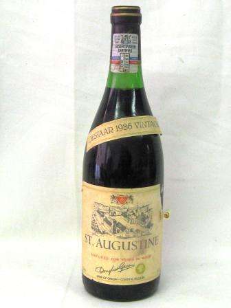 ST. AUGUSTINE 1986 VNTAGE WINE