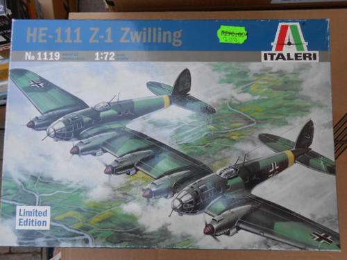 1/72 ITALRI HEINKEL HE-111 Z-1 ZWILLING