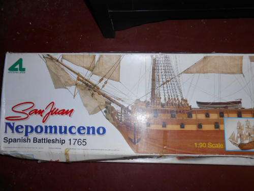 1/90 San Juan Nepomuceno Wooden Ship Kit