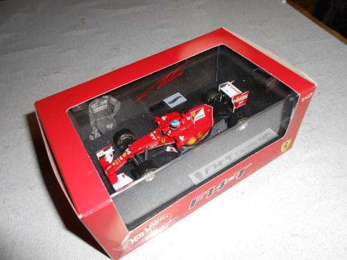 1/43 Scale Hotwheels Elite Ferrari F14-T - Alonso