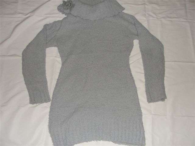 grey cashmere sweater
