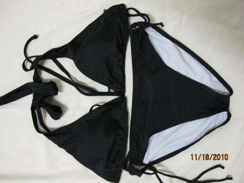 ladies black bikni cup  C     size   36---38