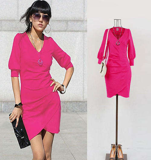 Ladies  dress- Floral print -  fit for size 36-  New arrival