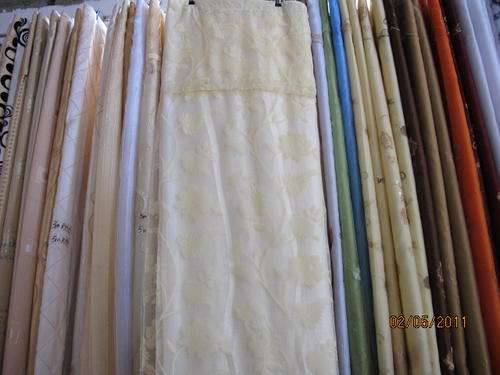 Fabric curtains  for living room and bedrooms -price differ between 3m and 5m