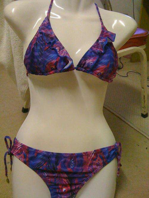 ladies bikini  size   34--36- with print