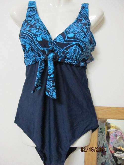Fashion blue swimwear   - fit for size 38- CUP C--D