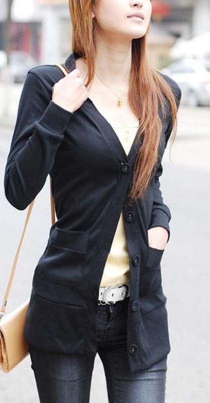 Rib knit fabric front open top - fit for size 32--34 -  5 color available
