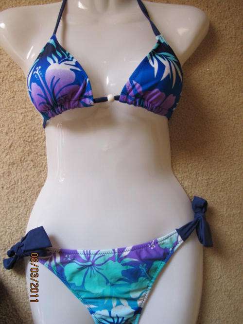 ladies swim bikini floral print  - size 32