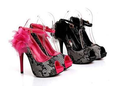 Ladies shoes black 9cm height heel fashion shoes from size 3--7 available