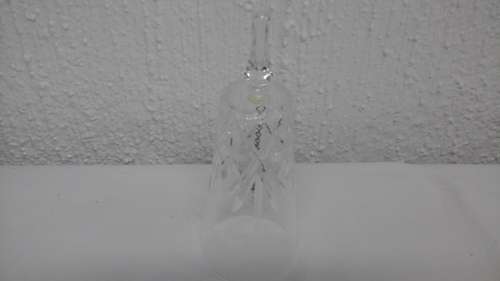 A CRYSTAL BELL THAT IS TRULY MAGNIFICENT. SLIMLINE AND LONG, RESEMBLES A CHAMPAGNE FLUTE.