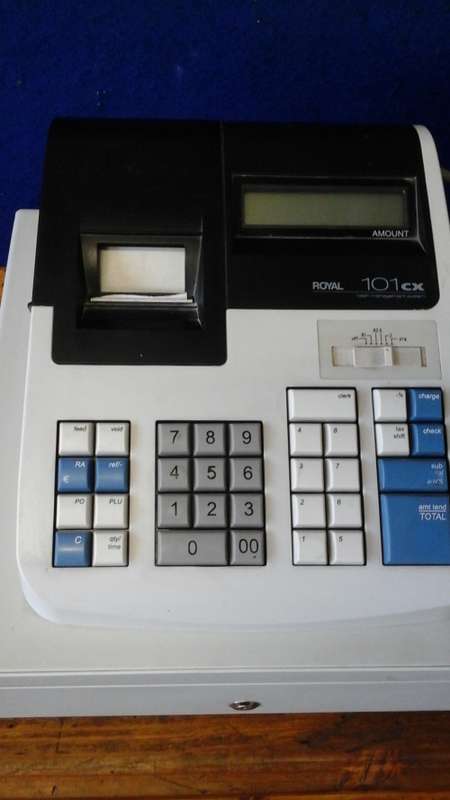 AWESOME ROYAL 101CX CASH REGISTER/ TILL. SIMPLY FANTASTIC MUST HAVE PIECE FOR ANY BUSINESS!