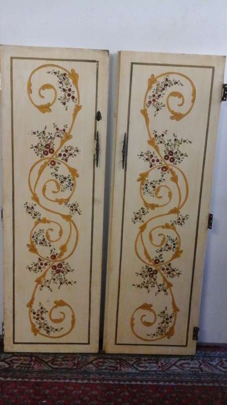TWO FANTASTIC VINTAGE WOODEN DOORS. SIMPLY FABULOUS!