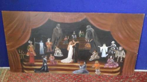 WOW!!!! THIS IS DIFFERENT. HARD TO EXPLAIN LET THE UNFRAMED OIL ON BOARD SPEAK FOR ITSELF