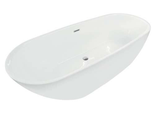 WOW A BRAND NEW STILL IN THE BOX. OVAL ANGELIQUE FREE STANDING BATHTUB