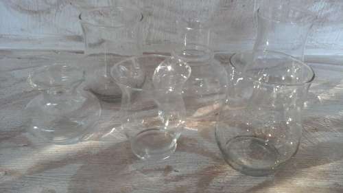 NEVER ENOUGH VASES IN THE HOUSE. THIS VARIED SELECTION WILL SUIT ALL YOUR NEEDS