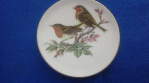 SEVEN TERRIFIC COALPORT BONE CHINA PIN DISHES. MADE IN ENGLAND. GORGEOUS SET!