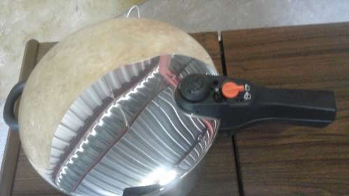 AWESOME MANTTRA QUICK AND EASY PRESSURE COOKER. A TTK PRODUCT. MADE IN INDIA.