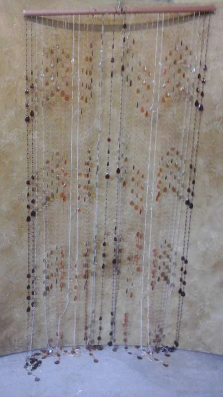 SIMPLY AMAZING BEADED DOOR BLIND. STILL HAS ITS TAG