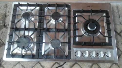 AWESOME ATLAS 5 BURNER GAS HOB. TERRIFIC AND USEFUL PIECE!