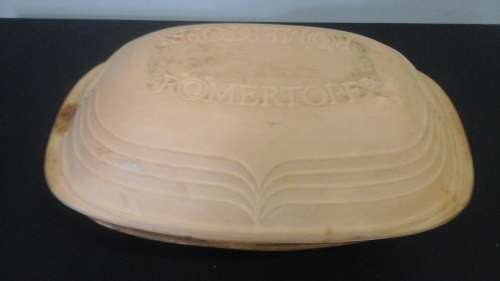 PHENOMENAL ROMERTOPF OVEN DISH. MADE IN WEST- GERMANY. REALLY TERRIFIC AND USEFUL PIECE!