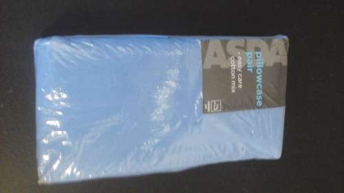 FANTASTIC ASDA PILLOWCASE PAIR.STANDARD SIZE. AWESOME!