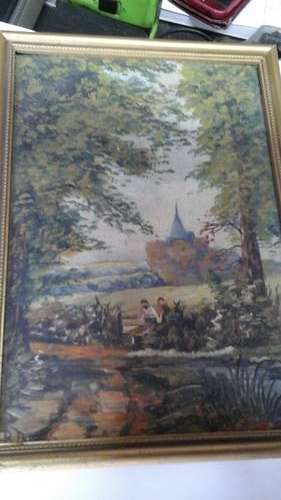 Picturesque country scene