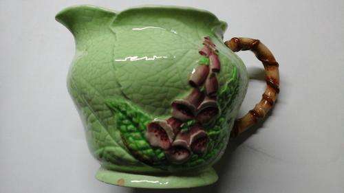 Simply phenomenal hand painted vintage carltonware jug