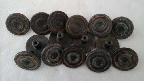 BEAUTIFUL VINTAGE RUSTIC COPPER LOOKING DRAWERS AND DOOR KNOBS