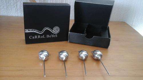MAGNIFICENT CAROL BOYES CUP CAKE CANDLE STICKS. INIMITABLE AND UNIQUE !