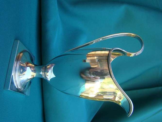 Lovely Solid Silver Art Deco Creamer Jug