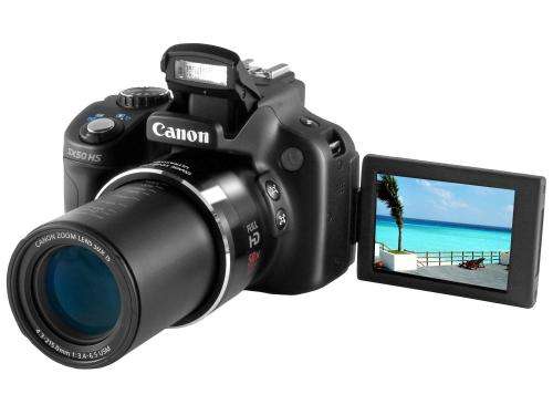Immaculate *Long Zoom* Canon Powershot SX50 HS Digital SLR 12.1MP FHD 50x Zoom Camera + Lens