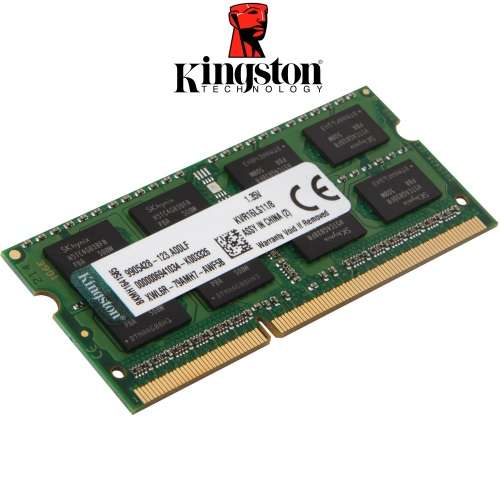 New *Single Chip* Kingston 8GB DDR3L 1600MHz (PC3L 12800) SO-DIMM Laptop Ram (3 Available)
