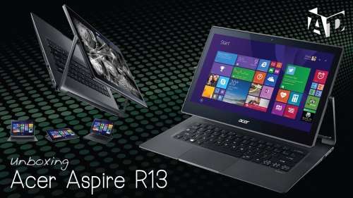 *Sleek Convertible!* Acer Aspire R13, 5th Gen Core i5, 256GB SSD, 8GB Ram, 1080p FHD Touch