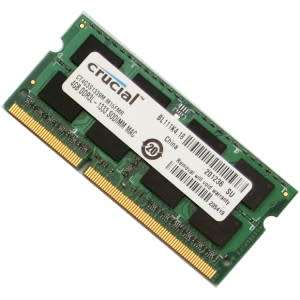 4GB DDR3 1333MHz Laptop Ram Single 4GB Chips  - 4 Available