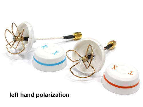 5.8GHz VTx + VRx Circular Polarized Antenna Set RP-SMA Connectors