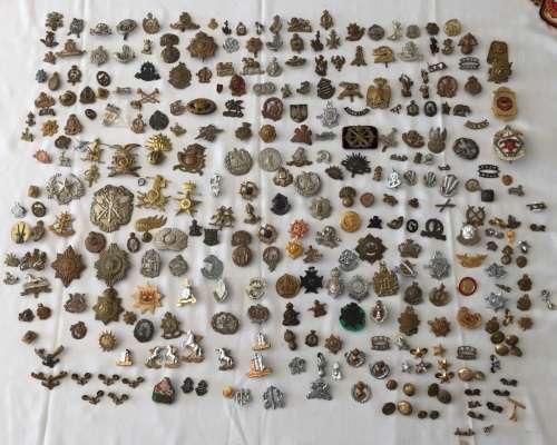 All the metal badges