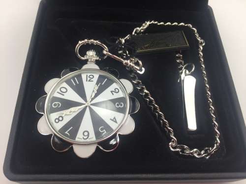 Exquisite Erte Pocket Watch: Riviera Design