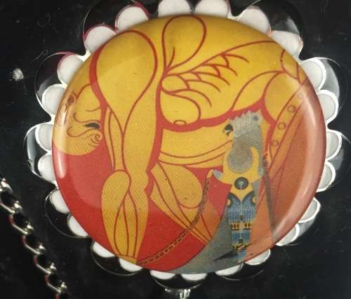 Exquisite Erte Pocket Watch