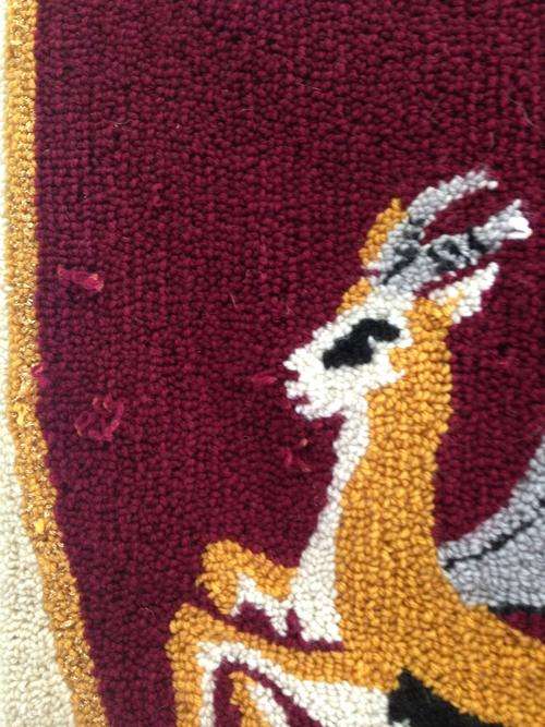 Minor damage to tapestry
