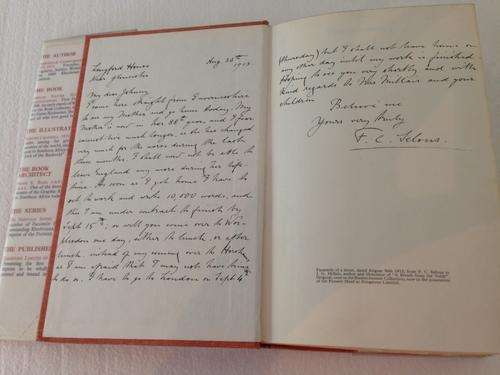 African Nature Notes and Reminiscences - inside view