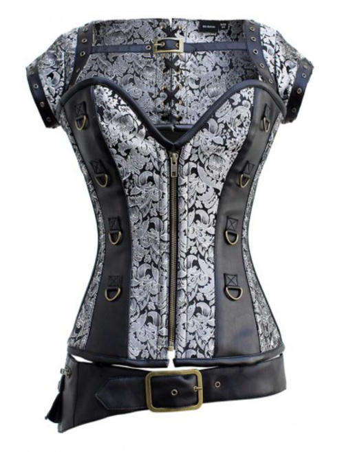 INTRICATE DETAIL CORSET WITH BELT