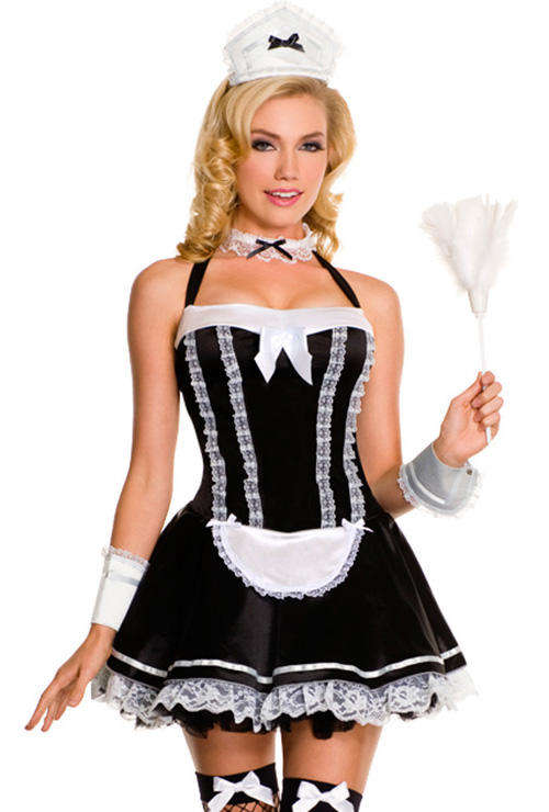 FLIRTY MAID COSTUME