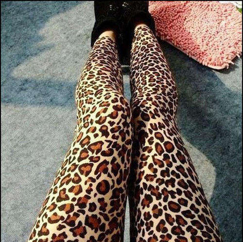 LOVELY LEOPARD PRINT LEGGINGS