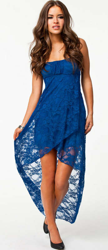 BEAUTIFUL BLUE LACE DRESS