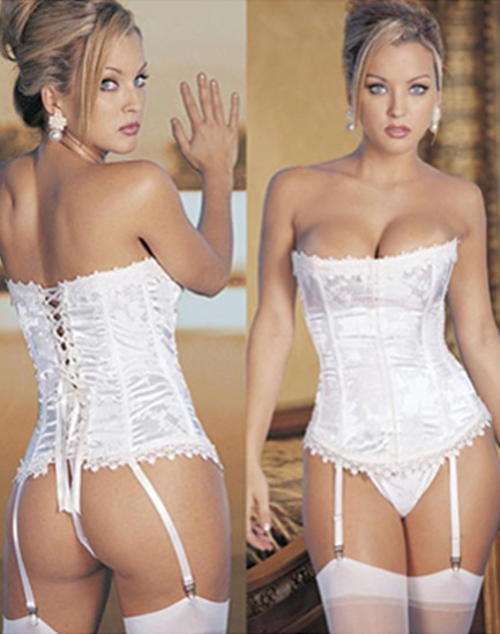 STUNNING WHITE CORSET