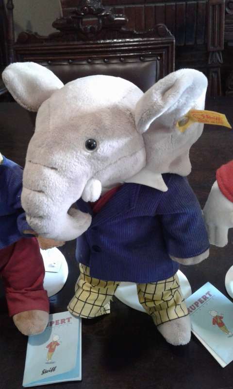 Steiff Collection of Rupert the bear & friends