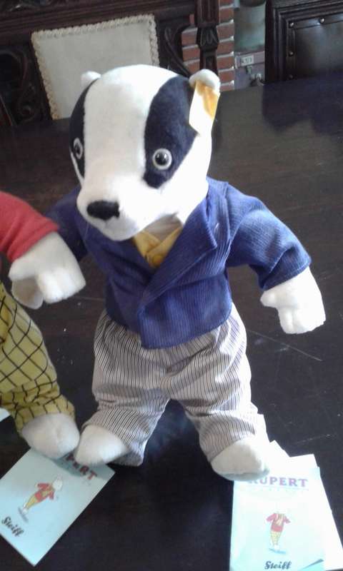Steiff Collection of Rupert the bear & friends