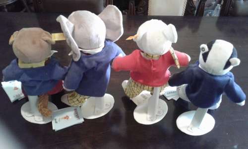 Steiff Collection of Rupert the bear & friends