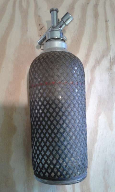 Vintage soda syphon