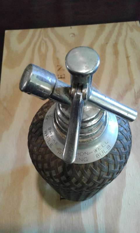 Vintage soda syphon